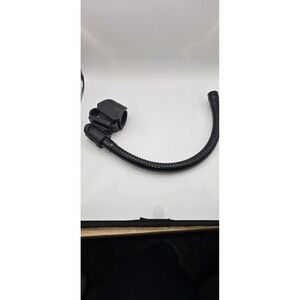 Black shockproof Gooseneck Microphone Stand Mount Holder Metal Plastic